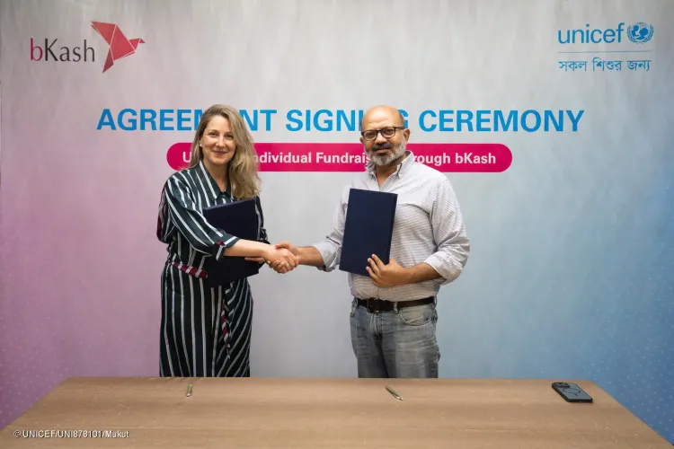 bKash sign agreement