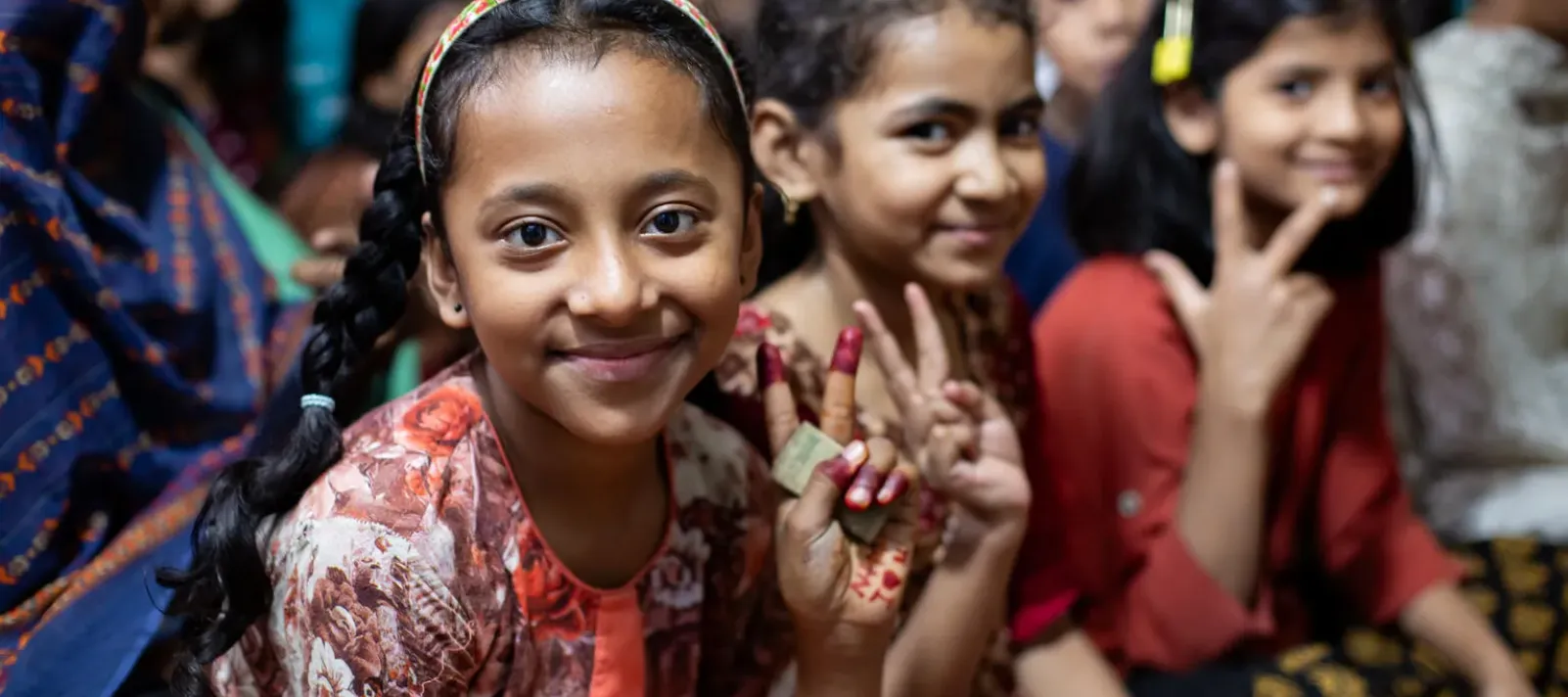Smiling children