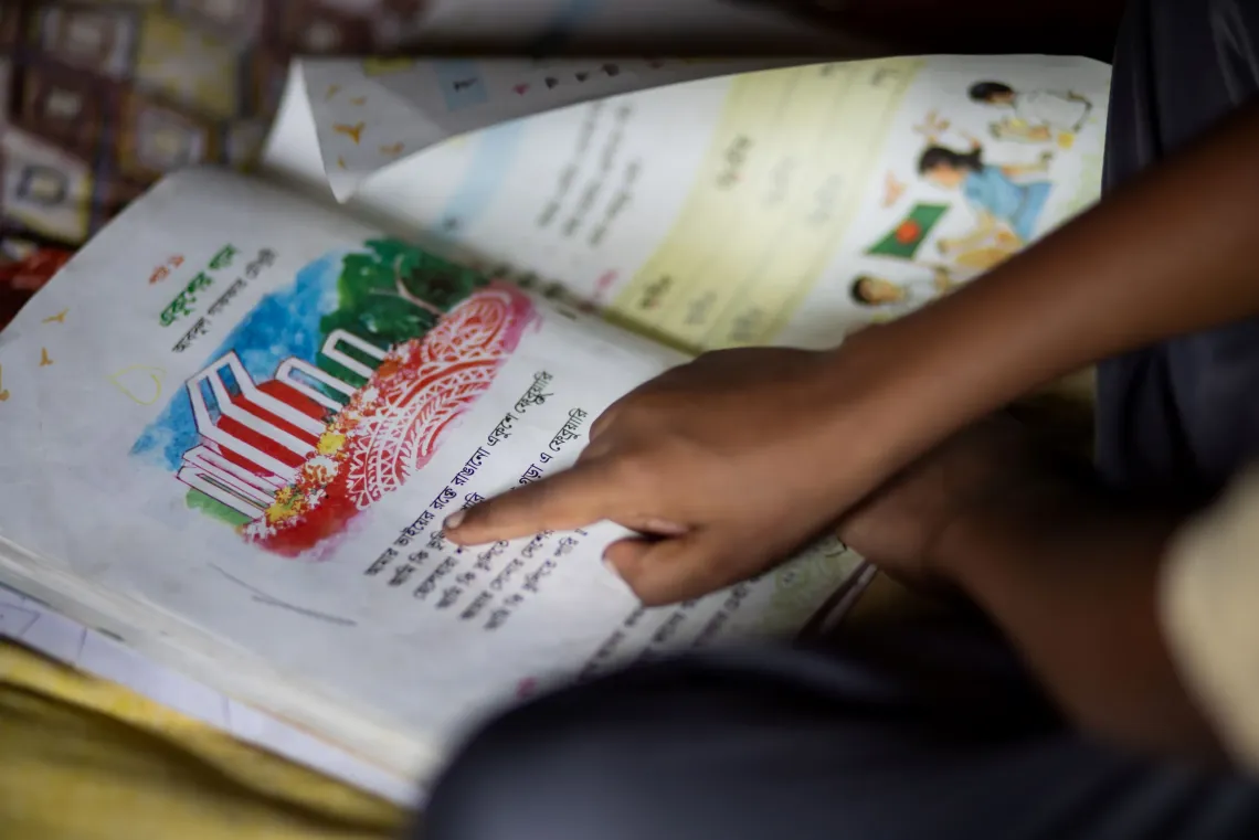 Samiul works towards his dreams, one page at a time. 