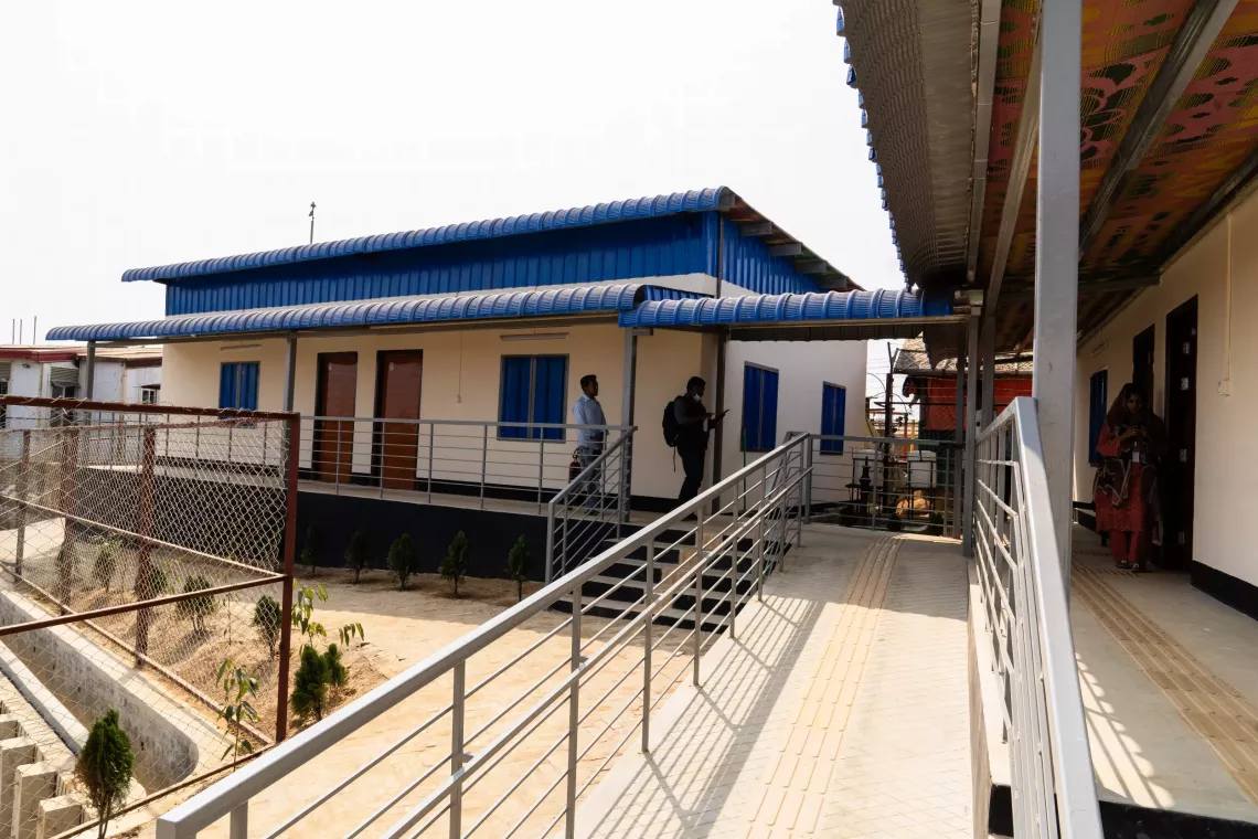 The Phoenix Learning Centre days after construction was completed.