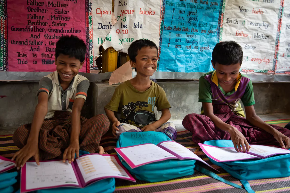 A Rohingya children, Bangladesh