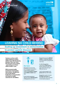 Immunization Advocacy Brief_cover page