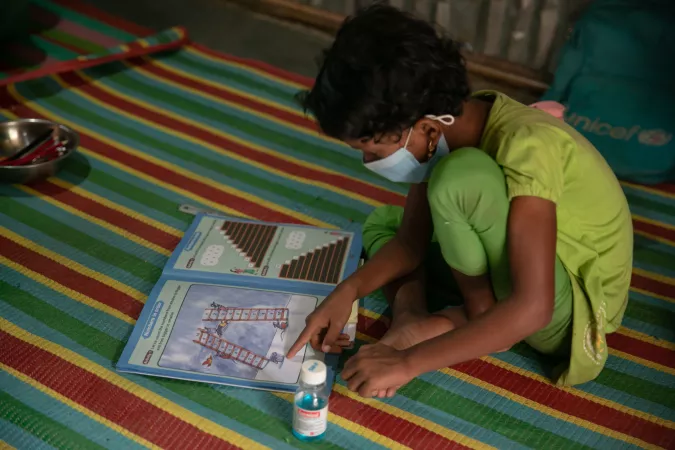 রোহিঙ্গা শরণার্থী শিশু