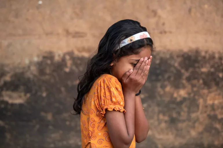 An adolescent girl, Bangladhesh