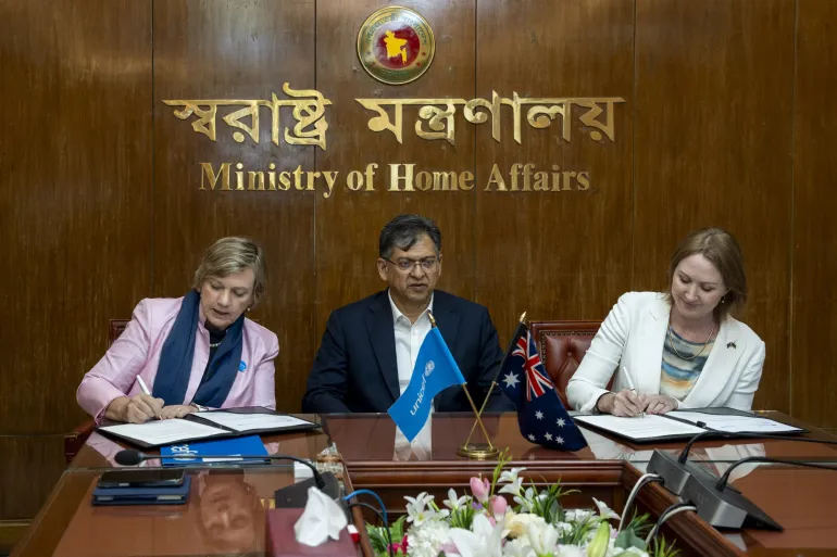 Australia strengthens UNICEF support for Rohingya children and host communities 