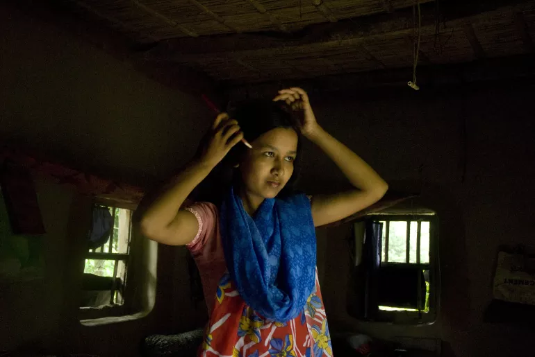 Bangladeshi girl