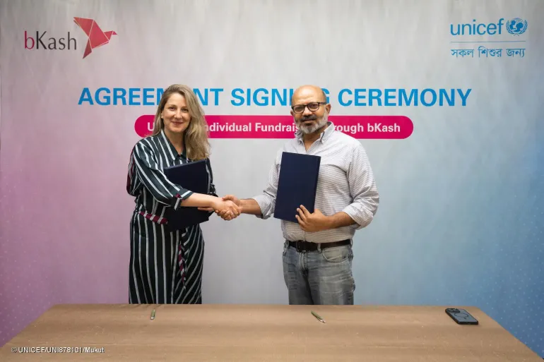 bKash sign agreement