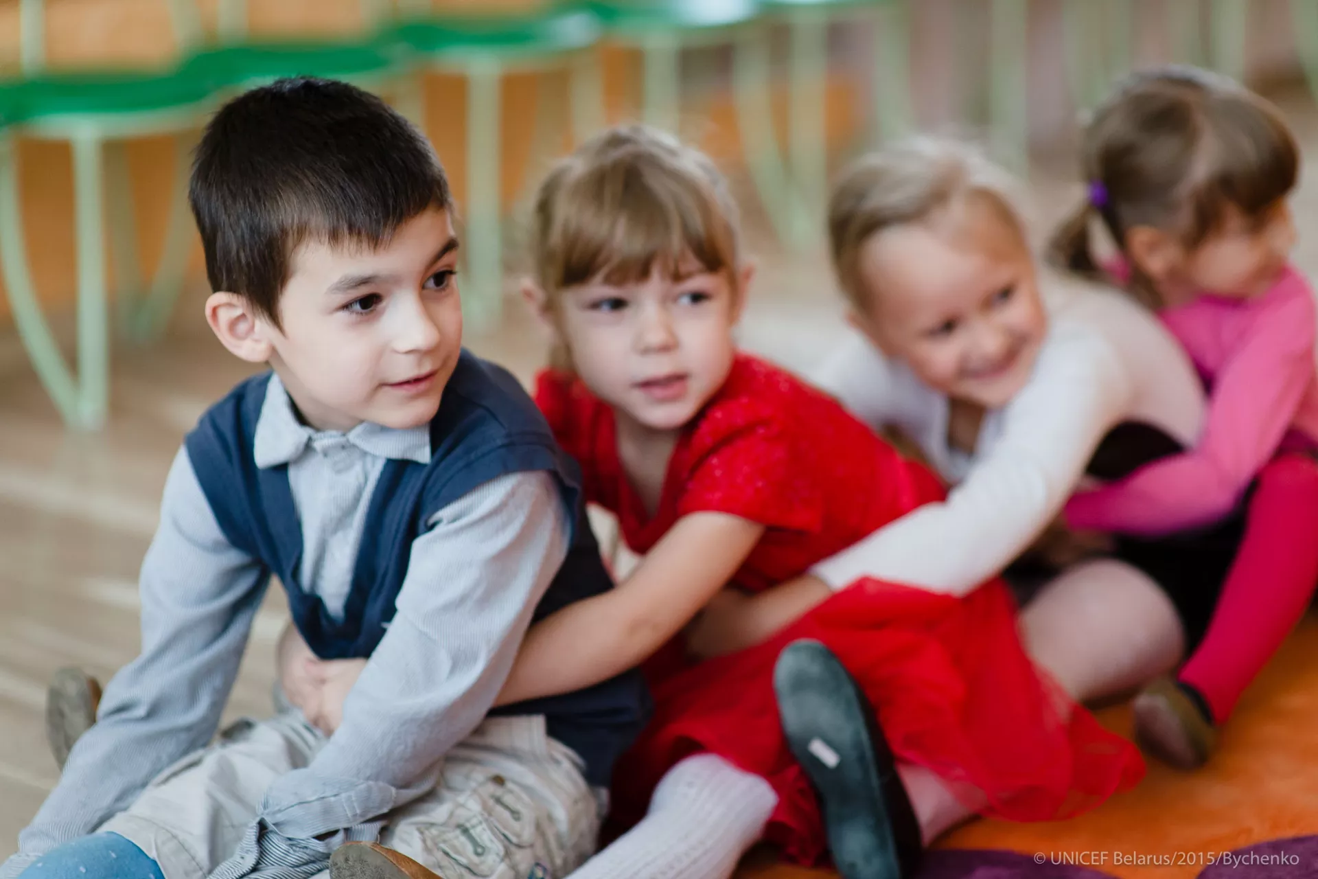 children in kindergarten 