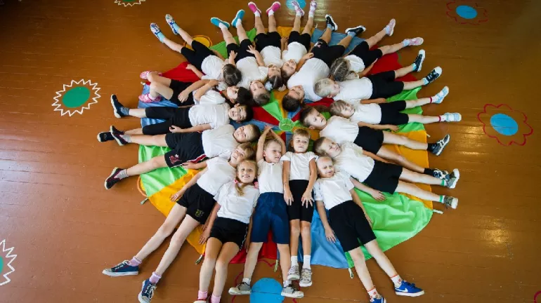 Children in school