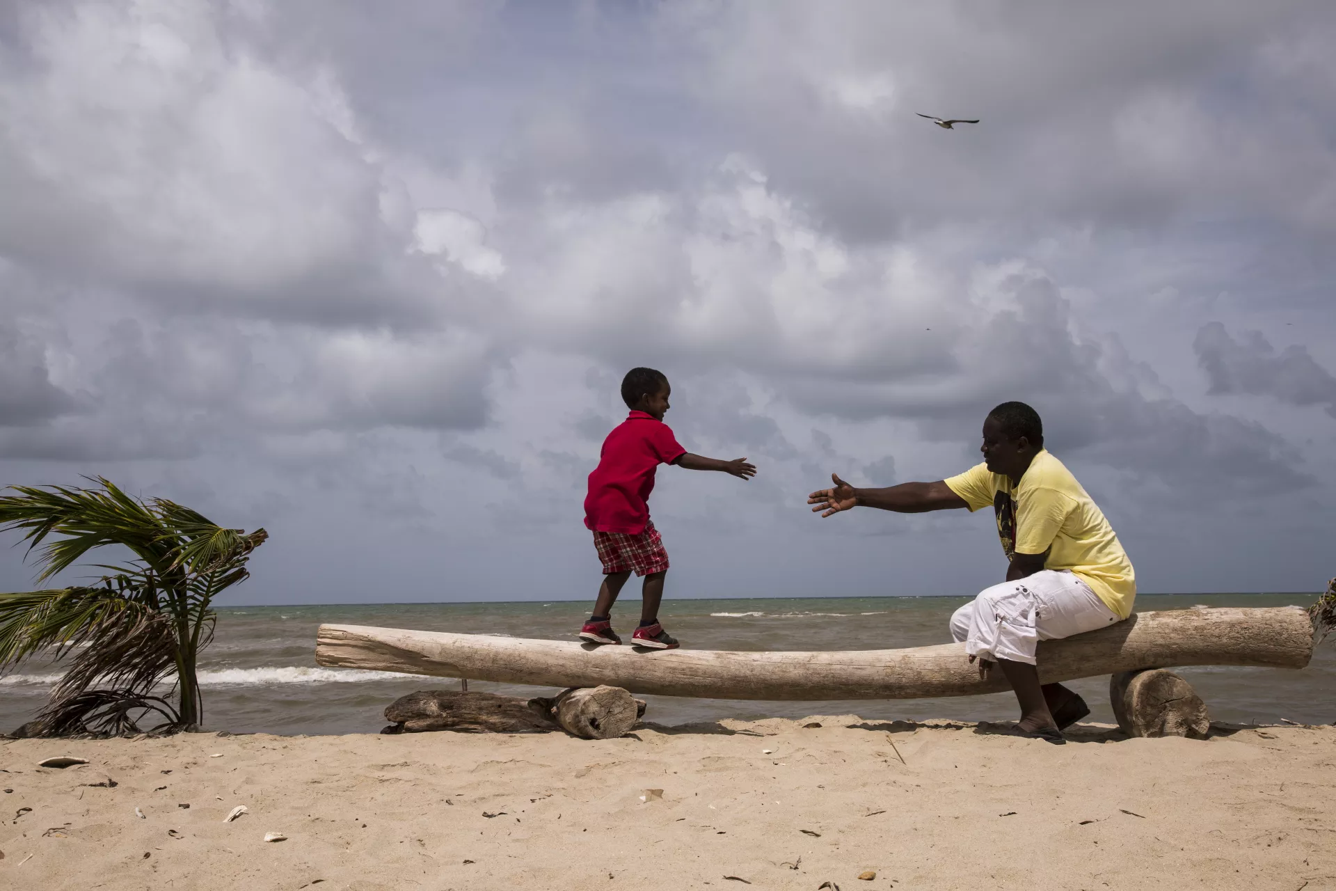 father and child