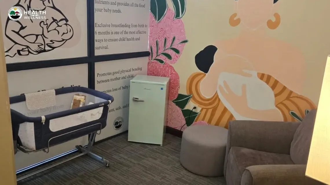 corner shot of room and equipment
