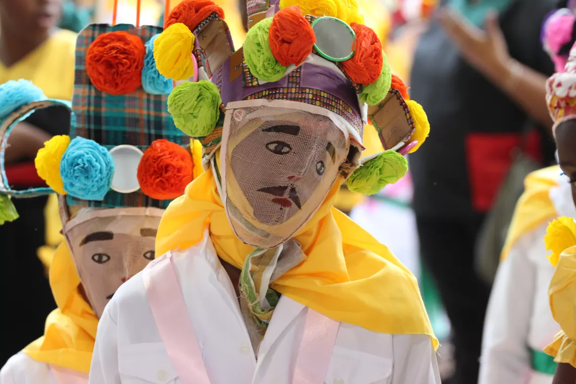 Mask of a Wanaragua dancer