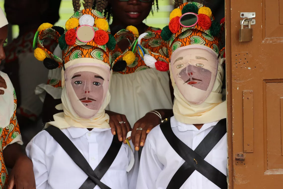Wanaragua dances wear the full costume