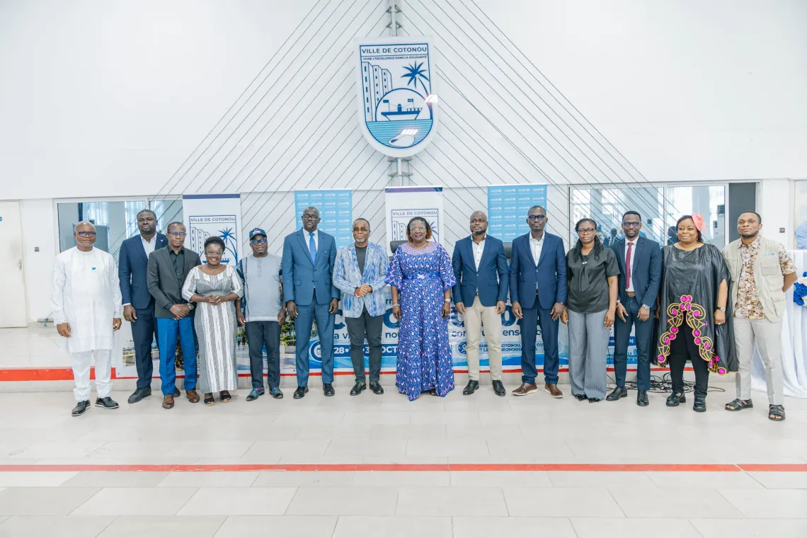 La Mairie de Cotonou et l&rsquo;UNICEF s&rsquo;engagent &agrave; renforcer leur collaboration pour am&eacute;liorer le cadre de vie, la sant&eacute;, l&rsquo;&eacute;ducation et la protection des enfants