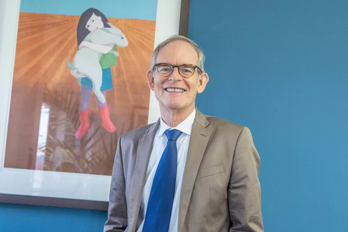 Jaap FREDERICKS, Chef de Coop&eacute;ration de l'Ambassade du Royaume des Pays-Bas