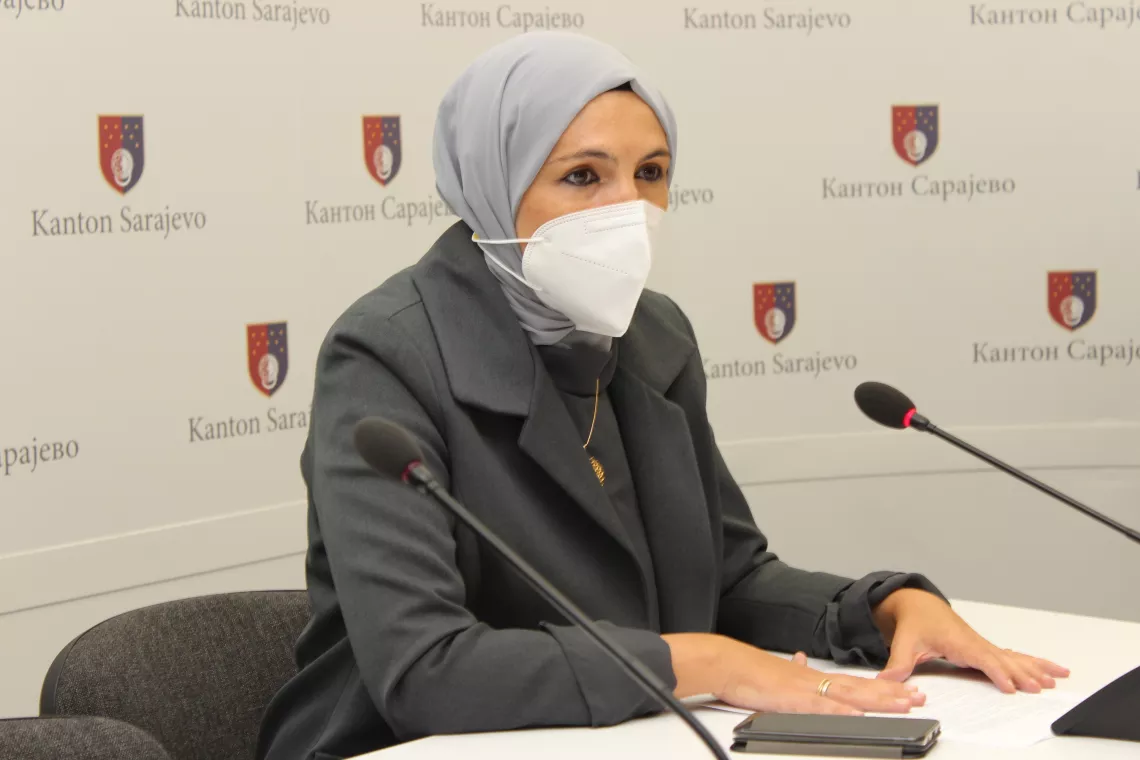 Ministrica za odgoj i obrazovanje KS Naida Hota-Muminović 