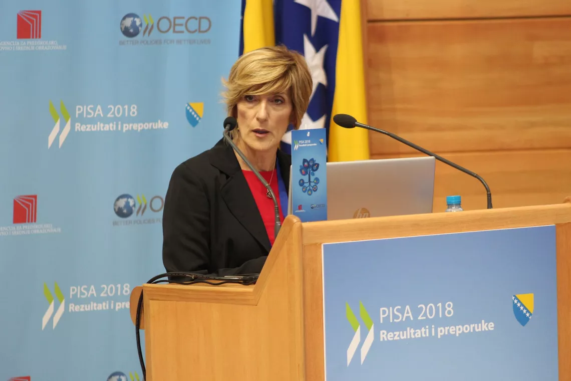 Žaneta Džumhur iz Agencije za pred&scaron;kolsko, osnovno i srednje obrazovanje BiH (APOSO)