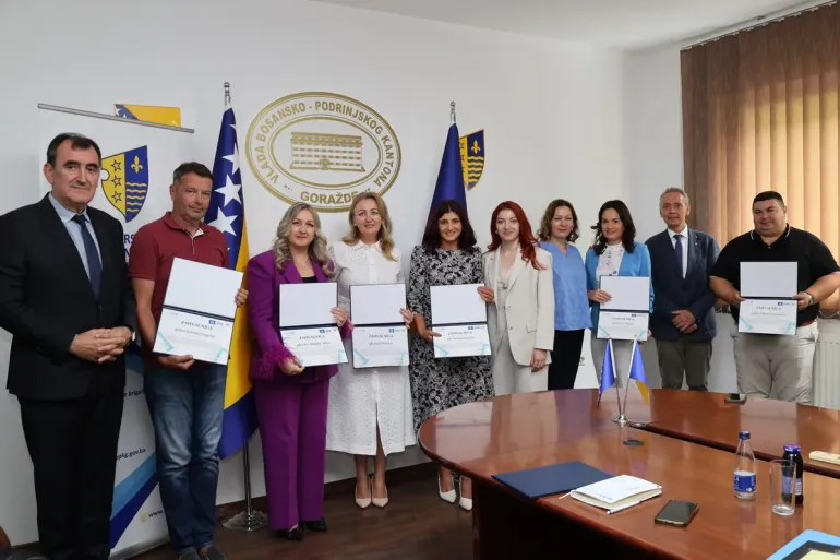 Ceremonial Meeting Marks Adoption of the Ten-Year Programme for Improving the Quality of Education in Bosnia-Podrinje Canton Goražde