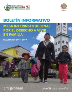 Boletin informativo resultados programa derecho vivir familia La Paz