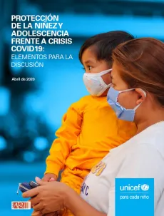 Proteccion ni&ntilde;ez adolescencia frente crisis Covid19