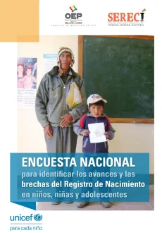 Encuesta nacional brechas registro nacimiento