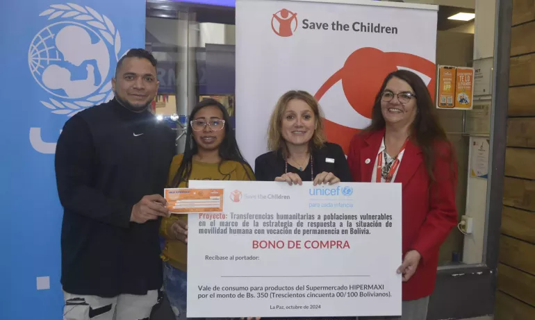 ni&ntilde;ez, familias, migrantes, bonos,