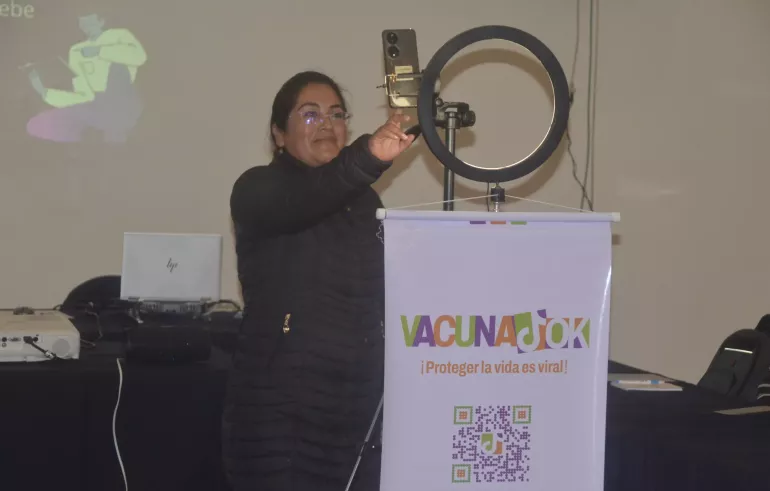 Bolivia, promoci&oacute;n comunitaria, vacunaci&oacute;n
