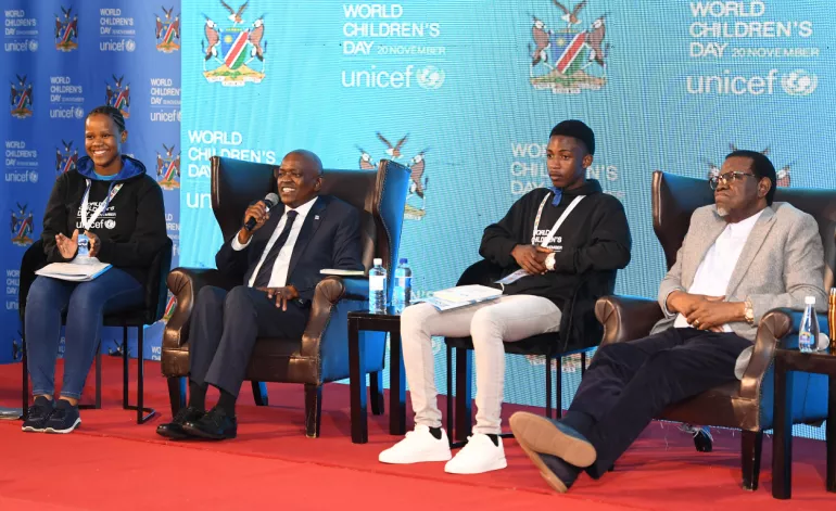 World Children's Day Panel Discussion in Walvis Bay, Namibia 