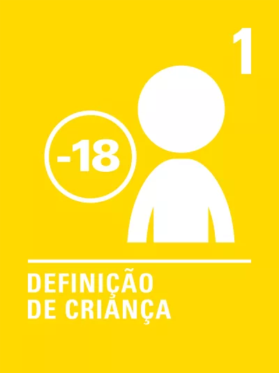 &iacute;cone mostra um bonequinho com um c&iacute;rculo onde est&aacute; escrito -18