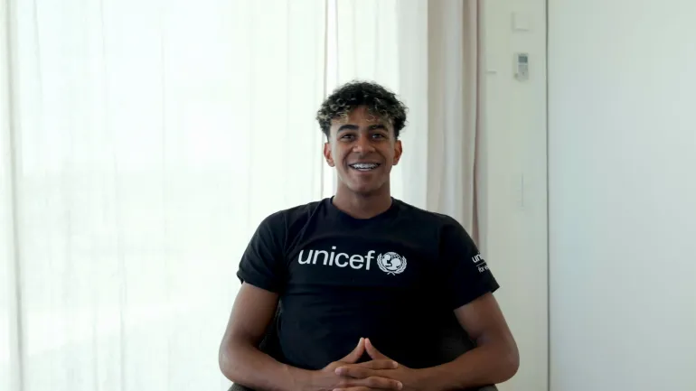 Lamine Yamal embaixador do UNICEF