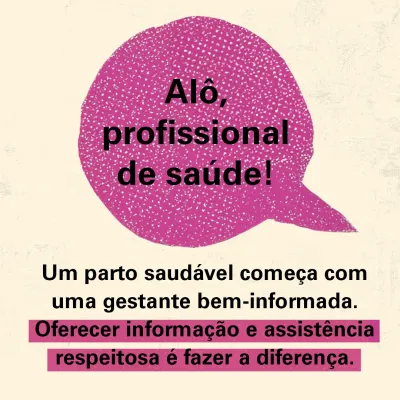 Al&ocirc;, profissional de sa&uacute;de!
