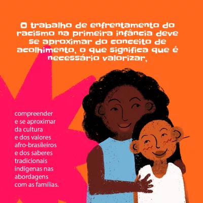 Card com desenhos para redes sociais