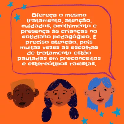 Card com desenhos para redes sociais
