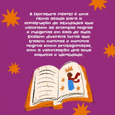 Card com desenhos para redes sociais