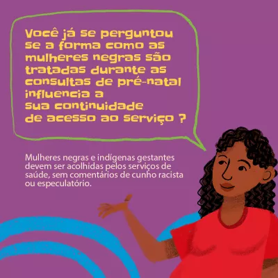 Card com desenhos para redes sociais