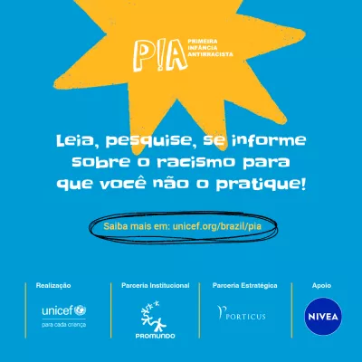 Card com desenhos para redes sociais