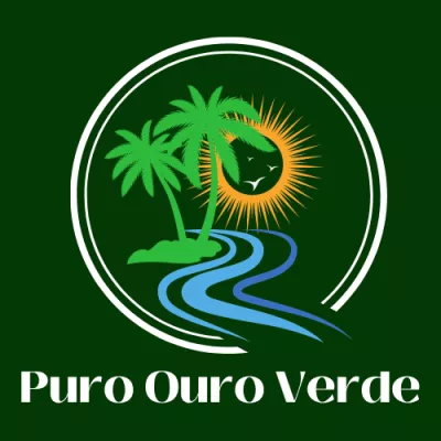 Logo coletivo Puro Ouro Verde