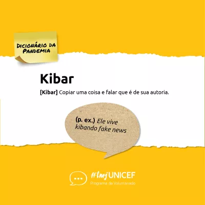 defini&ccedil;&atilde;o de kibar: copiar uma coisa e falar que &eacute; de sua autoria