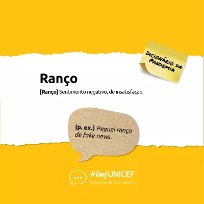 defini&ccedil;&atilde;o de Ran&ccedil;o: Sentimento negativo, de insatisfa&ccedil;&atilde;o.