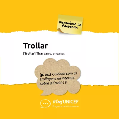 defini&ccedil;&atilde;o de Trollar: Tirar sarro, enganar.