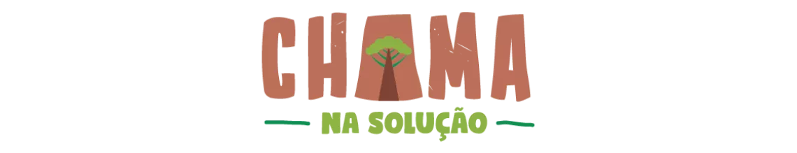 Logo da iniciativa Chama na Solu&ccedil;&atilde;o Mudan&ccedil;as Clim&aacute;ticas