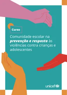 Capa da publica&ccedil;&atilde;o mostra o desenho de tr&ecirc;s m&atilde;os e o nome da publica&ccedil;&atilde;o