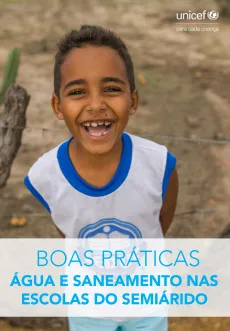 capa do relat&oacute;rio Boas Pr&aacute;ticas: &Aacute;gua e Saneamento nas Escolas do Semi&aacute;rido