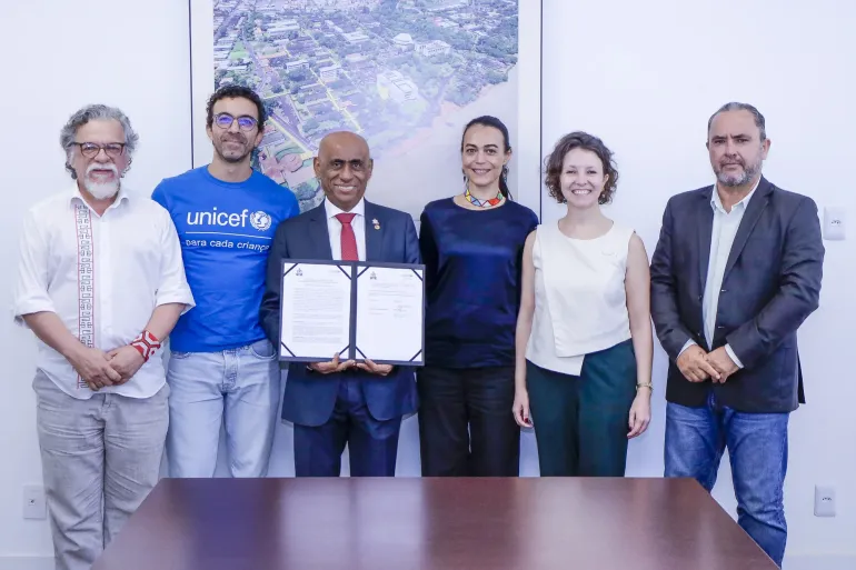 UNICEF e UFPA firmam parceria para fortalecer a prote&ccedil;&atilde;o de crian&ccedil;as e adolescentes na Amaz&ocirc;nia
