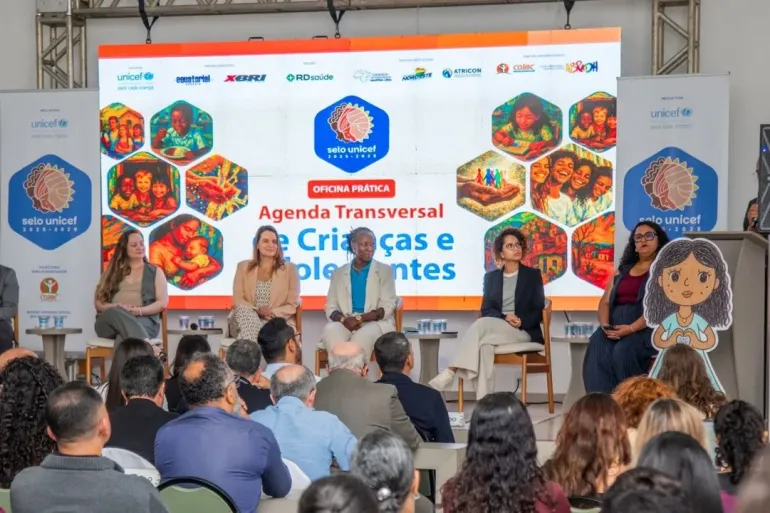 Treinamento do Selo UNICEF em Vit&oacute;ria da Conquista sobre Agenda Transversal de Crian&ccedil;as e Adolescentes 