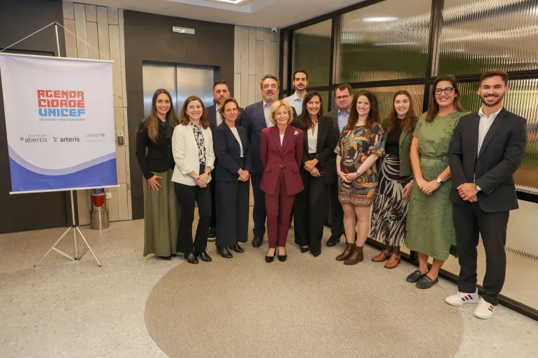 UNICEF e Funda&ccedil;&atilde;o Abertis renovam parceria 