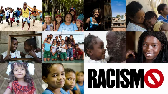 diversas fotos com crian&ccedil;as negras e ind&iacute;genas