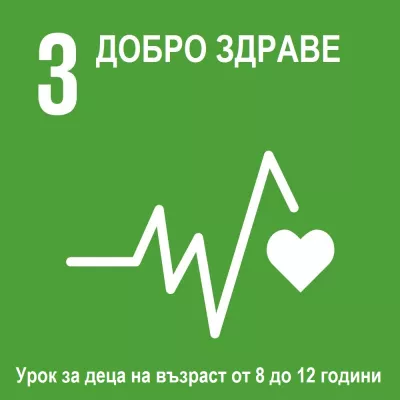 Глобална цел Добро здраве - урок за деца на възраст 8 до 12 години