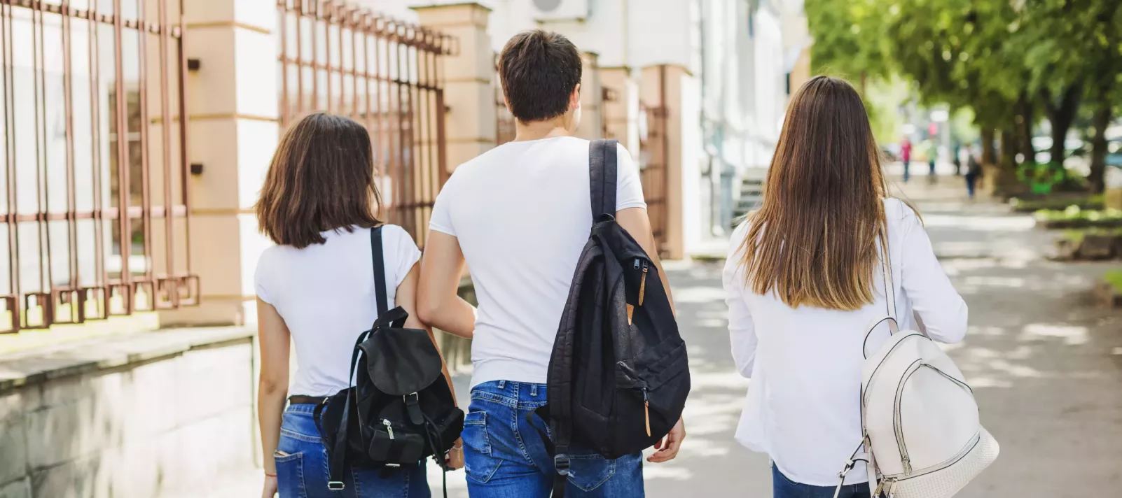 Thumbnail of teens from the back