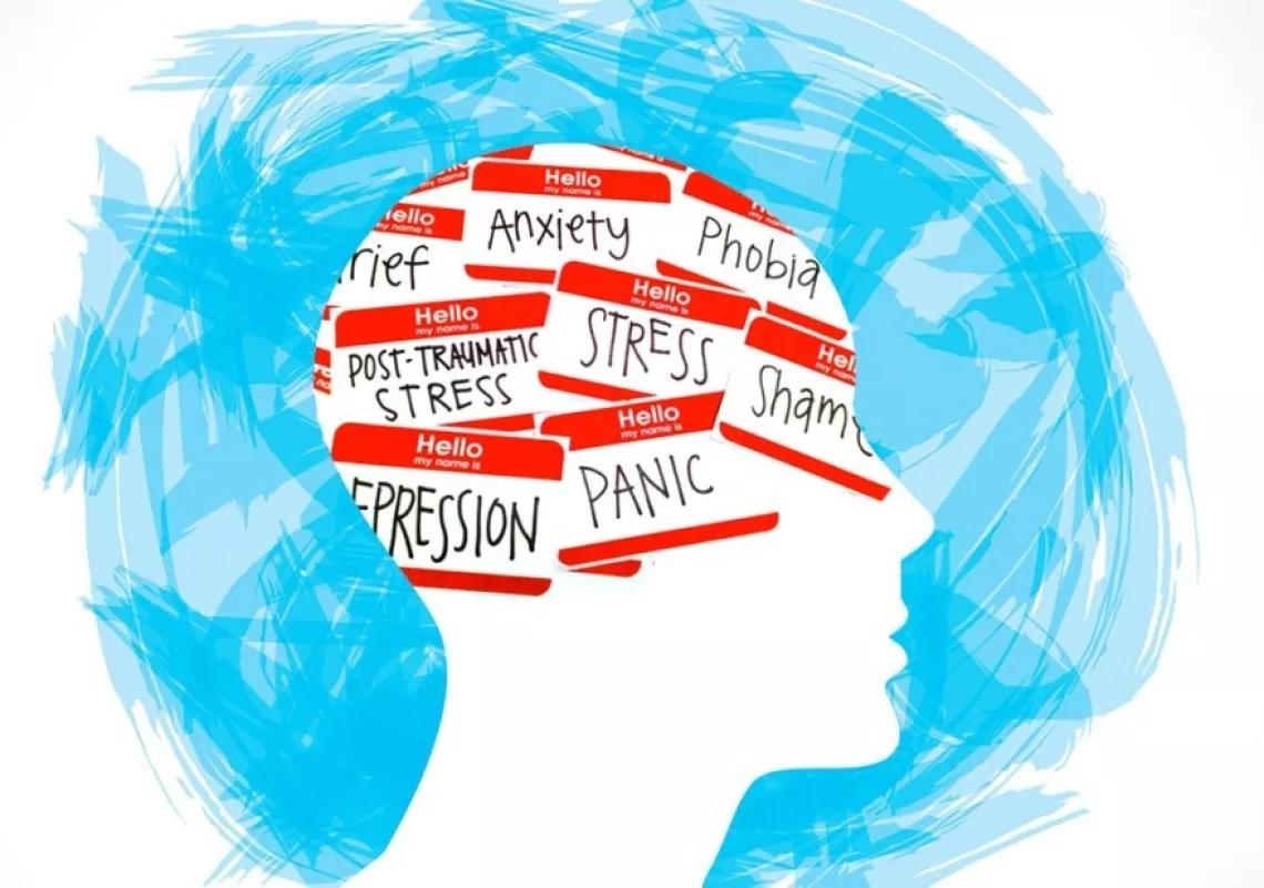 Stress, anxiety, fear, depression